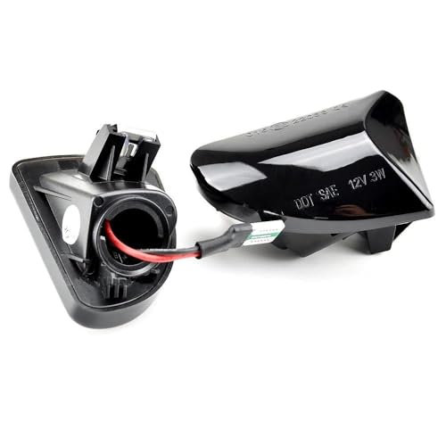 Indicateur clignotant dynamique LED Smart Fortwo W451 rétro noir