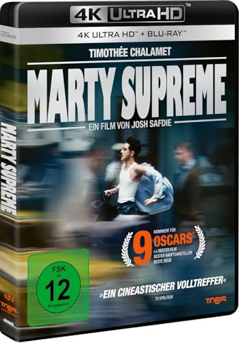Marty Supreme – 4K Blu-ray (UHD + Blu-ray Disc)
