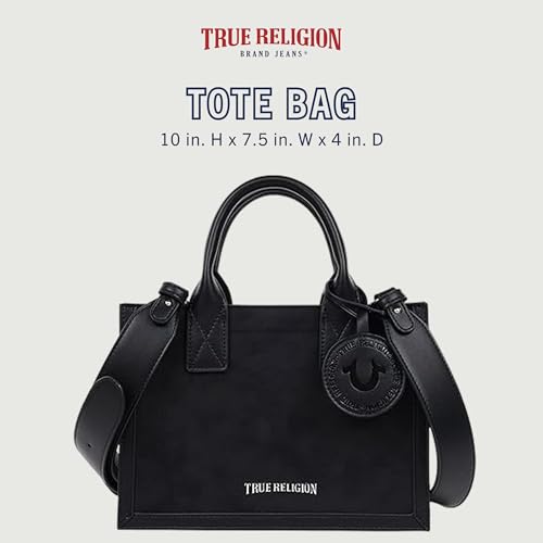 Bolso Tote de gamuza para mujer True Religion miniatura 2