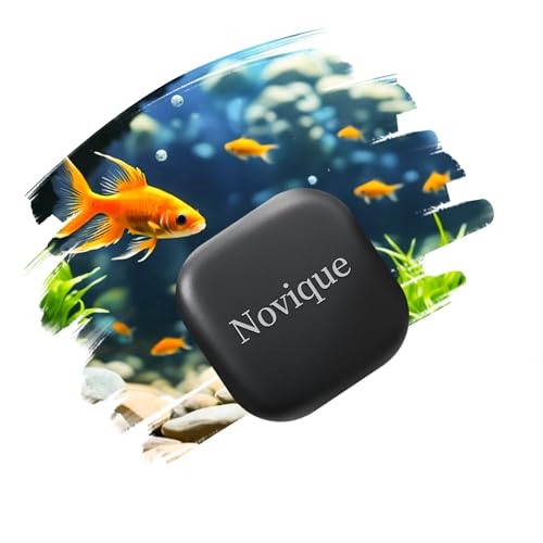 Novique Mini Aquarium Glass Magnetic Cleaner Brush Small Fish Tank Magnetic Scrubber Suitable for Glass Aquariums with A Thickness of No More Than 8mm (5/16 Inches)