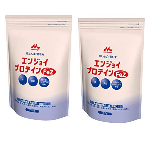 Amazon.co.jp: 【2袋セット】 エンジョイプロテインFeZ 700g×2袋 