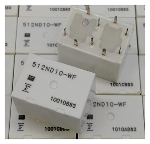 Relais automobile d'origine 512ND10-WF Fujitsu 9 broches pour circuits imprimés, lot de 5 pièces