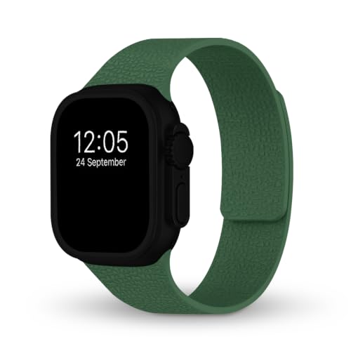 Image of GRIPP Pebble New Edition Premium Silicone Magnetic Watch Strap for 44mm /45mm /46mm /49mm, Watch Series 11 /10 /9 /8 /7 /6 /5 /4, SE 3 /2 /1, Ultra 3 /2 /1, Lightweight, Adjustable (Watch Not Included)