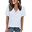 Z| White Blue Stripes
