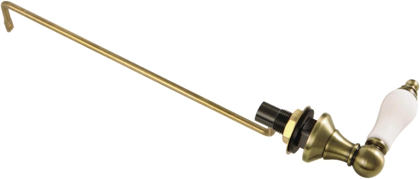 Kingston Brass KTPLS1 Victorian Toilet Tank Lever, Porcelain Handle, Polished Chrome