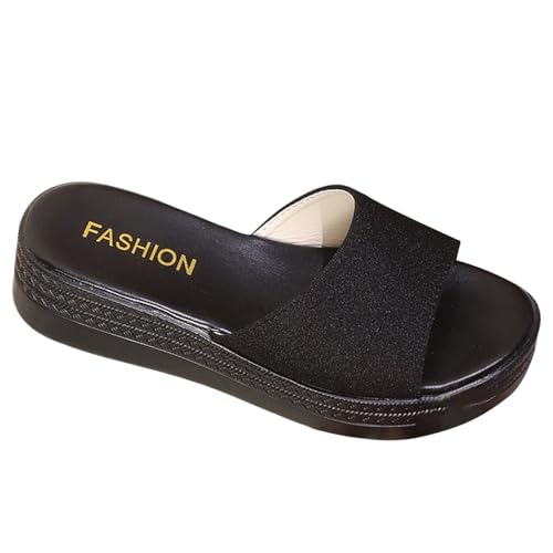 Chaussure femme été chic et confortable à talon compensé