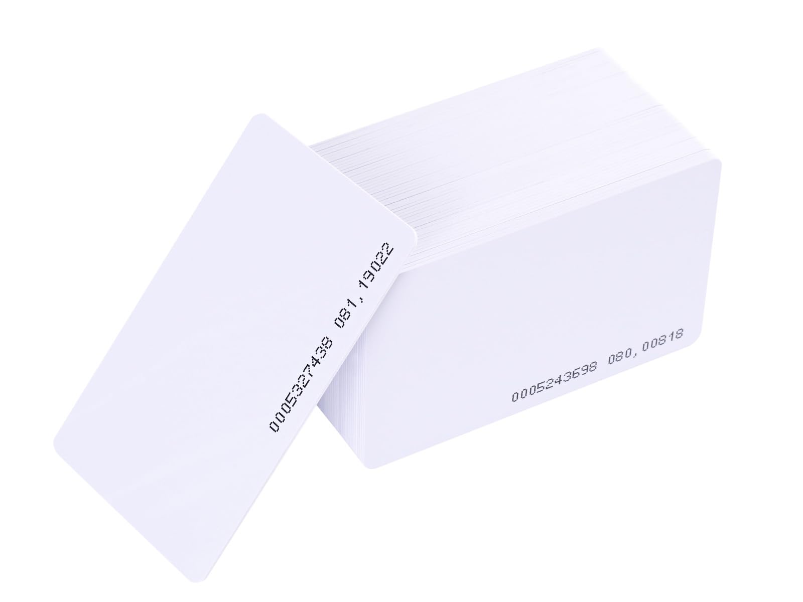 RFID ID Cards Proximity Smart Card for Door Access Control Contactless 125kHz 0.8mm Thick Read Only Pack of 50