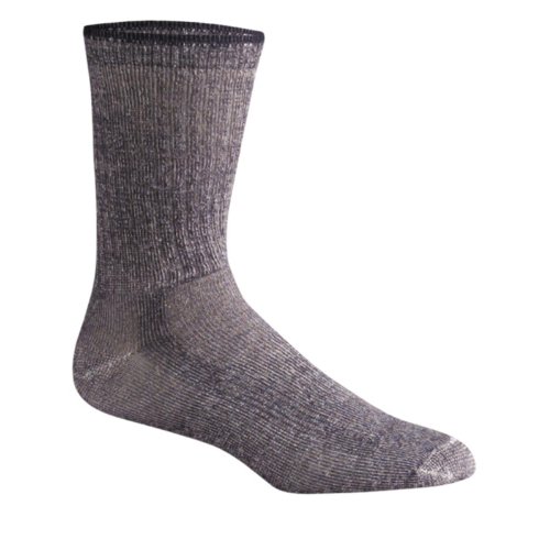 Image of FoxRiver Trailmaster Hiking Crew Socks - 2099 (Charcoal - Large)