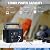 200W Portable Power Station, Powkey 120Wh/33,000mAh Power Bank with AC Outlet, 110V 6 Outputs Solar Generator External Battery Pack with LED Light for Home Use and Outdoor Camping