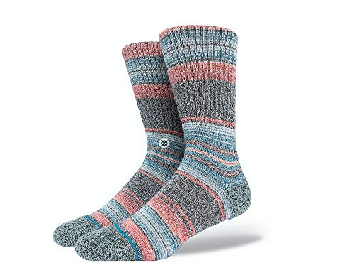 Chaussettes homme Timmy noir Stance coton respirant mi-mollet