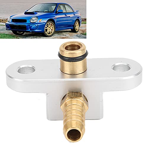 Adaptateur de rail de carburant aluminium pour régulateur pression essence OEM - 2