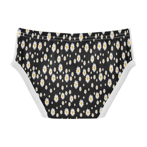 Boys' Exclusive Briefs Toddler Underwear 95% Combed Cotton Boxerbriefs 2T Daisy Pattern 672