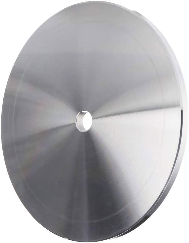 Aluminum Disc Master Base Lap Plate 6" x 1/2" Arbor Grinding Pads for Flat Abrasive Wheels/Backer-Disc/Slant Cabber Polishing Machine - 1 Pack