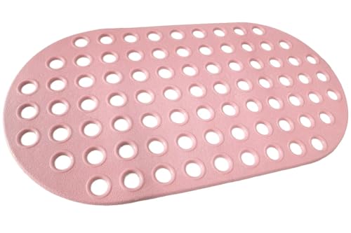 Shower Mat Non Slip Black Bathtub Mat Non Slip 29 x 15 Inch Oval Bath Mat for Tub