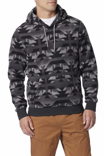 Sweat à capuche en micropolaire homme idéal pour vos randonnées nature