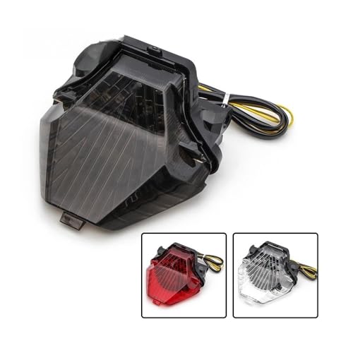Feu arrière de moto avec clignotants et feu freinage MT-07 R3 R25 - 2
