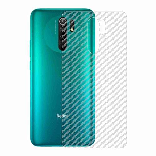 Image of Compatible with Redmi 9 Back Screen Protective Film Carbon Fiber Skin Transparent Screen Guard Sticker