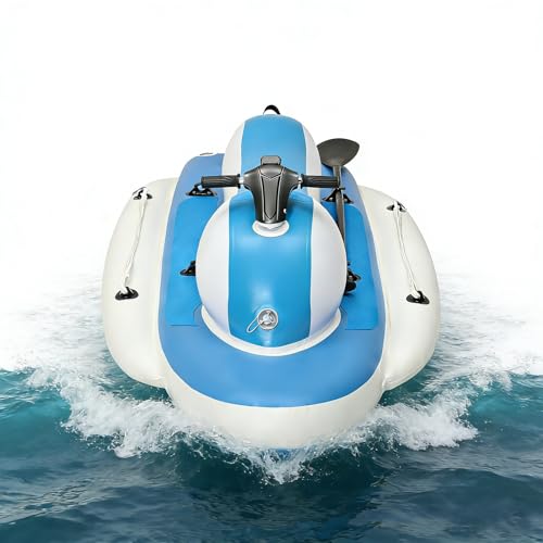 Inflatable Jet Ski, 3-in-1 Electric Water Scooter with 500W Motor...