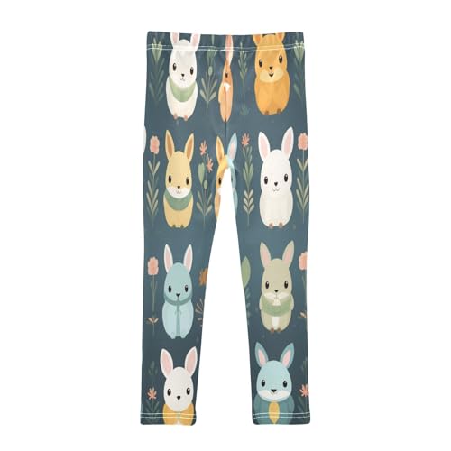 Toddler Girls Leggings Printed Yoga Pants Leggings Rabbit One for Kids2