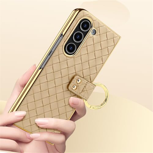 Coque Samsung Z Fold 5 rose antichoc pour éviter les rayures d'écran