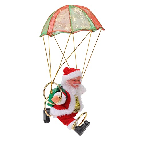 Serlium Ornamenti Natalizi con Paracadute di Babbo...