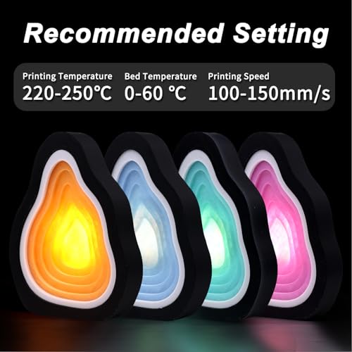 Image of Translucent PLA Filament Ice Blue, Crystal Filament 1.75mm, 1KG | Ice Blue 3D Printer Filament Features A Stunning Translucent Look And A Frosty Crystal Finish