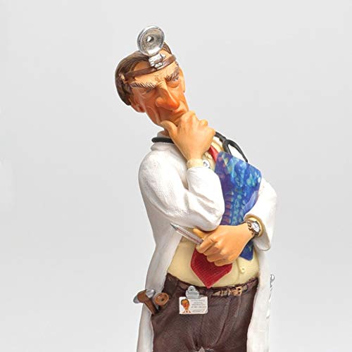 Guillermo Forchino The FO84003 Figure The Doctor, Resin, Multi-Colour, 20 x 10 x 24 cm, Multi-coloured