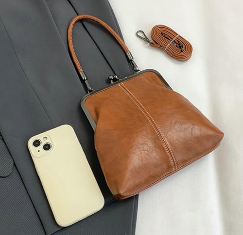 2025 Crossbody Shoulder Bags Top Handle Bucket Handbag for Women Clutch Purse Slouchy Leather Satchel Bags4