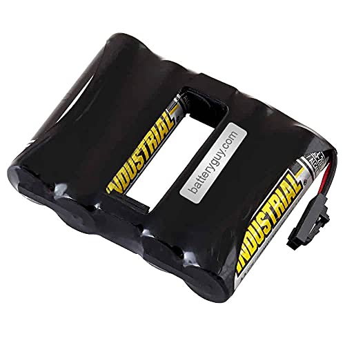 BatteryGuy BG-DL2 Door Lock 6 Volt 2450mAh Alkaline Battery - Replaces System 5000, DL-02, SL2500, HTL1