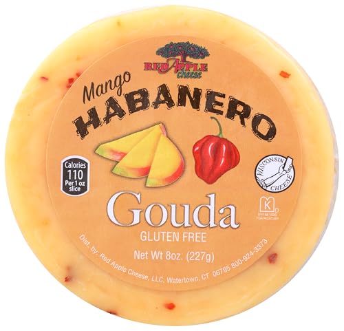 Grehge Red Apple Mango Habanero Gouda, 8oz.