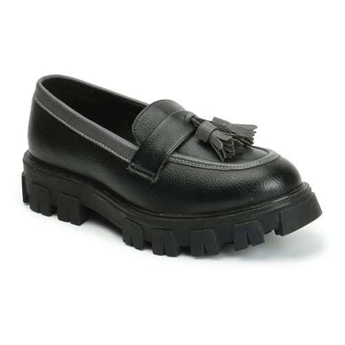 Elle Womens Slip-On Loafers Colour-Black, Size-UK 4 (B0CR1JP5FZ) Amazon Price History, Amazon Price Tracker