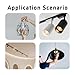 Runseaway 12Pcs Light Bulb Suction Cup Removal Tool, Lamp Changer Head for GU10 MR16 Halogen Bulbs, Easy Grip Bulb Remover for Mini Track Lights, Range Hood, Home Lighting Maintenance(Transparency)