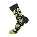 Produktbild LILONGXI Lustige Socken,Herbst Winter Sparrow Schnittplan Gedruckt Fashion Crew Socken, Atmungsaktiv, Antibakteriell Athletische Rohner Socken Outdoor Warmen Stricken Socken Aus Baumwolle(3pcs)