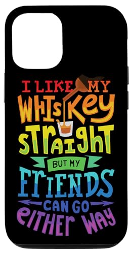 I Like My Whiskey Straight I ���Y�r�A�� �Q�C�v���C�h �X�}�z�P�[�X iPhone 12/12 Pro �p
