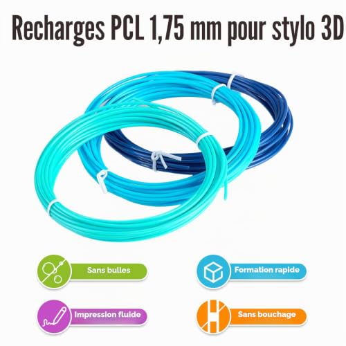 YhuiCxir 30 Couleurs Recharges de Stylo 3D pour Filapen Crayon – vue 5