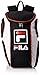 Price comparison product image Fila Unisex-Adult Heritage Tennis Backpack, Black, One Size