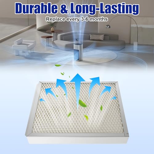 990-13 Humidifier Vapor Pad Water Filter, Whole House Evaporator Pad Media Filter Compatible with GeneralAire 709 990 1040 1042 1137 SL16 Series, Replaces 990-13 G13 GFI#7002, 2-Pack by Hoqqf - Image 5