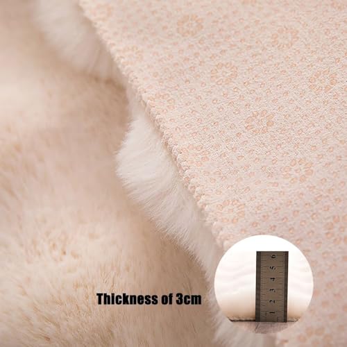 Tapis salon moderne antidérapant et confortable pour grand séjour lumineux