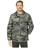 UGG Mens Mace Reversible Sherpa Jacket, Green Camo, Large