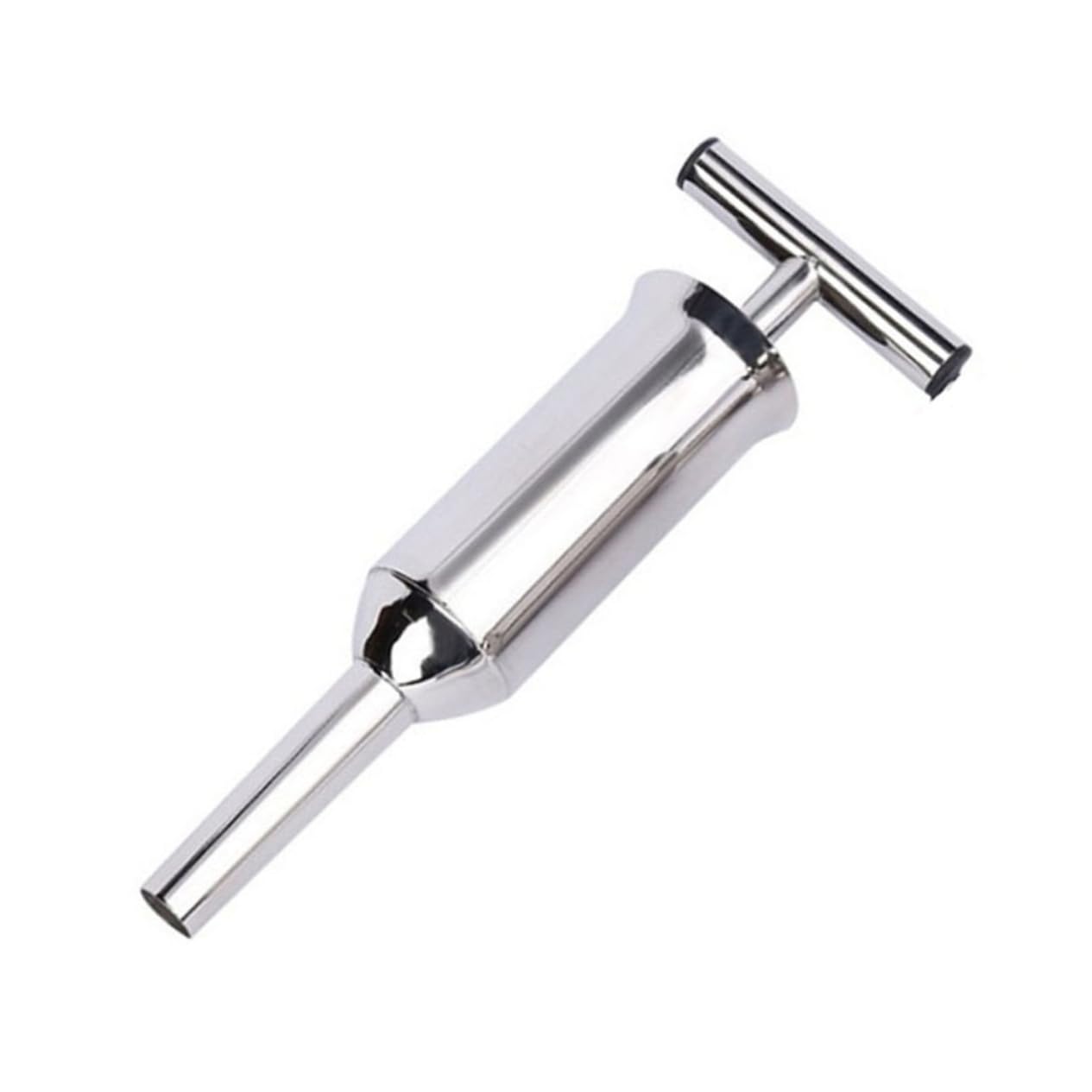 Veemoon Stainless Steel Sausage Stuffer Tubes - 28cm Meat Filling Funnel for Home Sausage Maker Tools