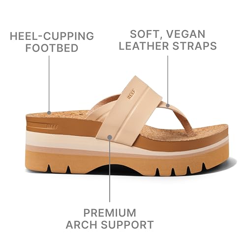 REEF Women's Vista Higher Savanah Platform Sandals2