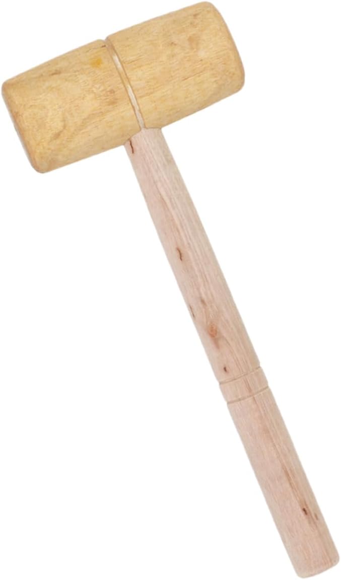 4pcs Woodworking Tools Multi-purpose Hammer Small Wooden Mallet for Diy Projects Professional Use Smooth Finish Sturdy Construction Carpentry Hammer