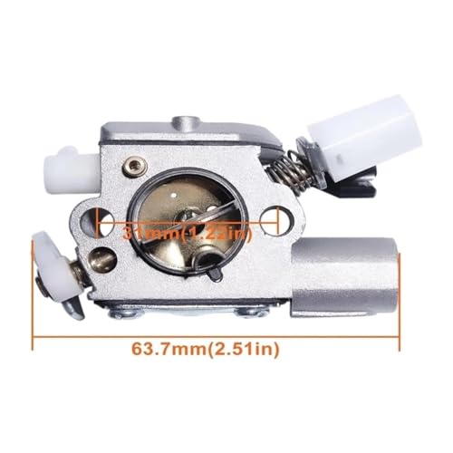 Filtro de aire de carburador MS251 que optimiza la combustión 4