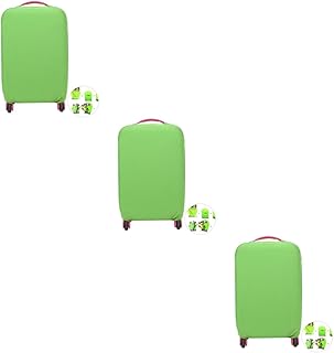 Capa Protetora De Bagagem 3 Peças Capa Protetora De Mala De Viagem Capa Protetora De Mala De Viagem Capa Protetora De Bagagem Capa De Mala De Viagem Trolley Verde