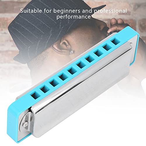JUnYuKj Blues Harmonica, Mini Harmonica, Support Harmonica, 10 trous, pour adultes, débutants, professionnels - Les Beatles, Paul McCartney, John Lennon, RIngo Starr, George Harrison JUnYuKj Blues Harmonica, Mini Harmonica, Support Harmonica, 10 trous, pour adultes, débutants, professionnels – Image 4