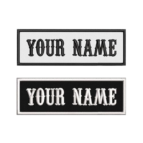 Qimamade - Parches personalizados para equipo militar con texto personalizado para gorras, sombreros, bolsos, mochilas, ropa, chalecos, uniformes, parches tácticos termoadhesivos y de velcro