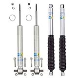 Bilstein B8 5100 Front Rear Shocks Kit For Ford F-150 Platinum XL XLT Lariat RWD Front Lift Height: 0-2'; Rear Lift Height: 0-1'