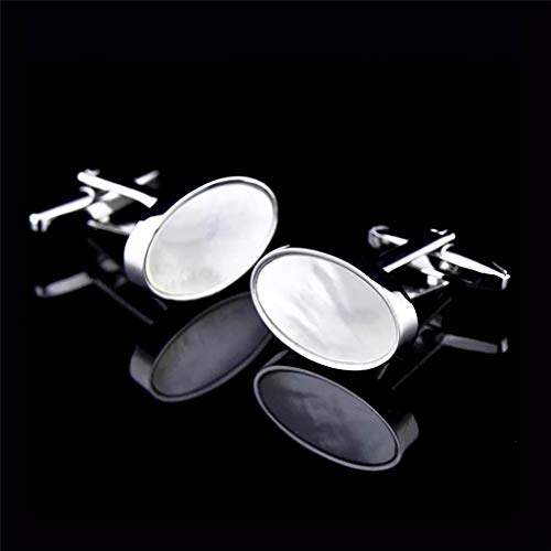 Image of S&W Wedding Cufflinks for Men Cuffs with Gift Box Business for Tuxedo Shirt