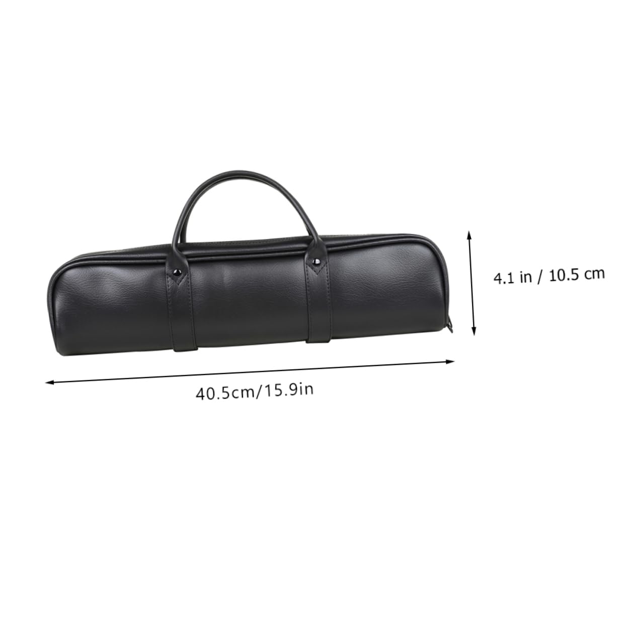 FUNOMOCYA Musical Instrument Bag Flute Outer Case Flute Accessories Storage Case Lightweight Premium Leather Texture