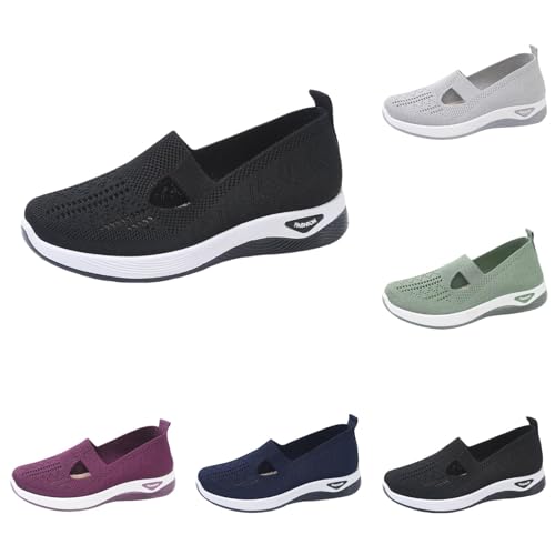 Zapatillas Ortopédicas para Mujer Zapatos sin Cordones para Caminar...